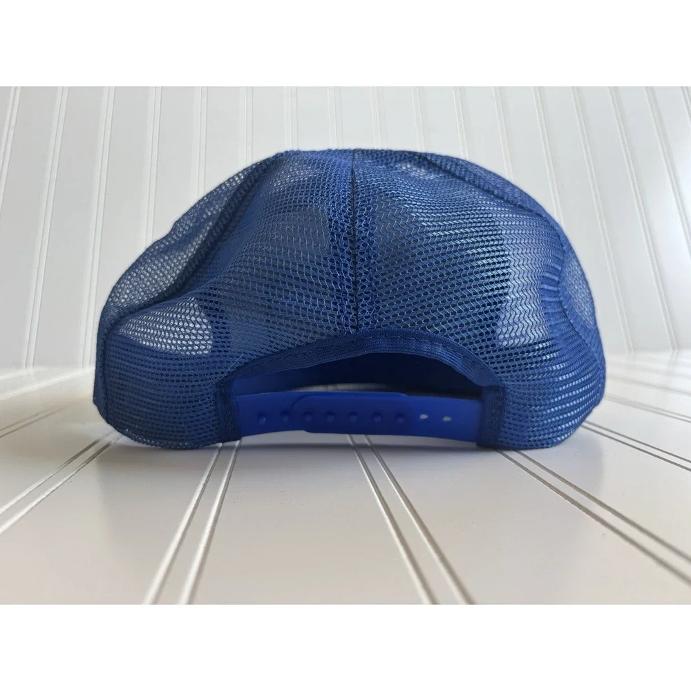 vintage blue patch Iowa Paint trucker‎ painters hat cap mesh snapback One Size